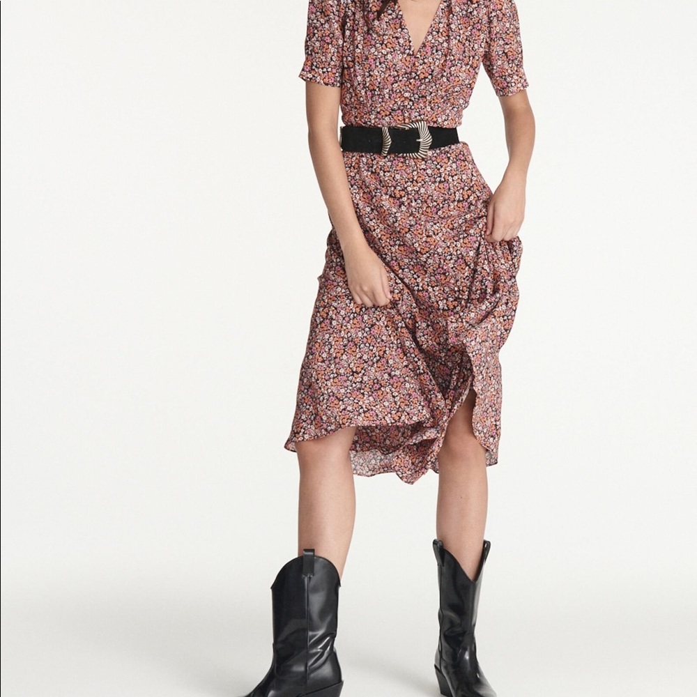 The Kooples Button Down Floral Dress